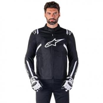 Alpinestars Giacca Da Corsa T-SPS V2 WP Nero-Bianco 4XL