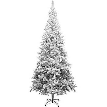 VidaXL Artificial Christmas Tree L 8 ft White