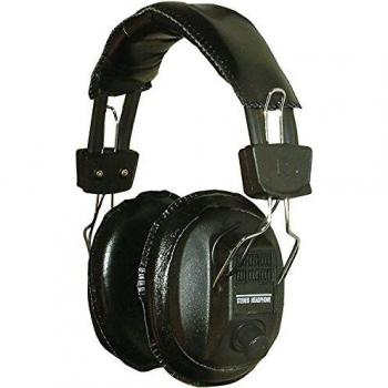 Oreillettes Hi-Fi stéréo avec Coussinets rembourrés et Commande de Volume