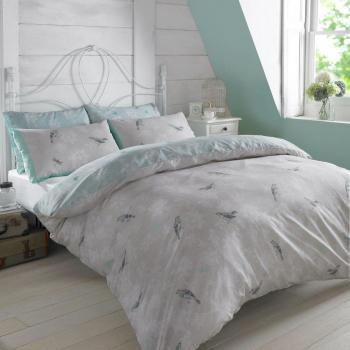Vintage Birds Double Bed Duvet Cover
