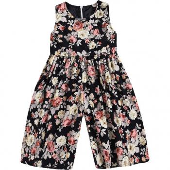 Combinaison Été Fille avec Motif Floral