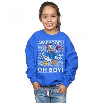 Donald Duck Yuletide Fair Isle Hoodie