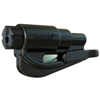 Compact Seatbelt Cutter with Built‑In Emergency Hammer – 76x17x32 mm