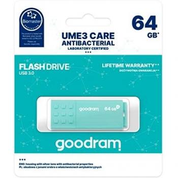 GoodRAM UME3-0640CRR11 Blue USB A 64GB Flash