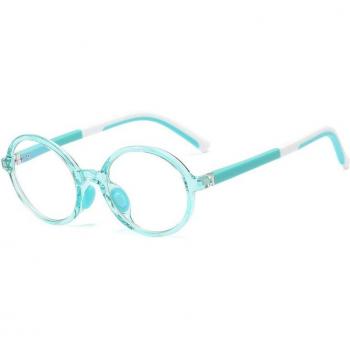 Kachawoo Kids Colorful Round Anti-Blue Light Glasses