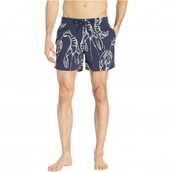 HOM Blue Lobster Beach Boxer Herren – Größe M