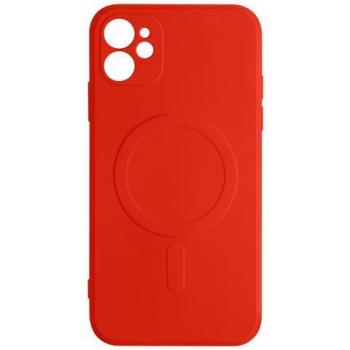 Copripiume Rosso Soft‑Silicone Magsafe per iPhone 12 Mini