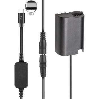 USB-C PD Adapter DMW-DCC17 DC Coupler DMW-BLK22 Dummy Battery for Panasonic GH6