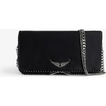 Zadig & Voltaire Clutch Rock Studs Noir