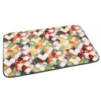 Cuscino Morbido Imbottito per Cani e Gatti 80x115 Cm Cuccia Lettino Pet Lavabile Dis.B