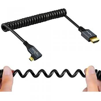 Spirale HDMI Twozoh 2,5m 4K 3D 90°