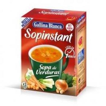 Sopinstant Crema de Champiñones (3 Sobres) Gallina Blanca