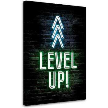 Pixel Power: Level Up Artprint