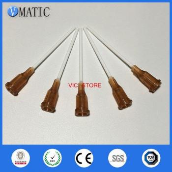 100Pcs 15G 1.5'' Luer Lock Flexible Plastic Needles