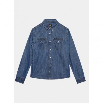 Lee Herrenhemd LEE0026 Blau Regular Fit