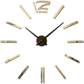 Mini Reloj de Pared 3D Decorativo