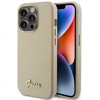 Étui Rigide Glitter Glossy Script Guess iPhone 15 Pro Max 6.7