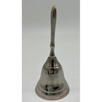 Casa Padrino Hotel‑Dekoklocke 4,5 × 11 cm – vernickelt Messing
