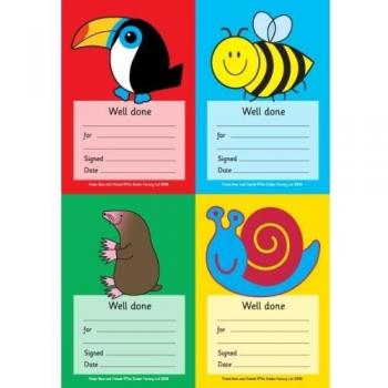 A6 Achievement Pad – 64 “You Did It!” Stickers