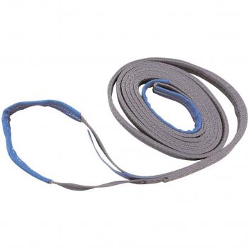 Elingue double boucle 4 m 120 mm gris 8000 kg 2 couches