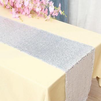 Sequin Table Runner 30x180cm for Events
