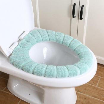 Weiche Samt WC-Sitzauflage