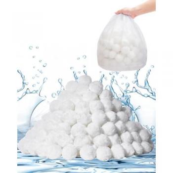Boules Remplaçantes pour Sable Piscine VEVOR 1,56 kg – Réutilisable & Blanche