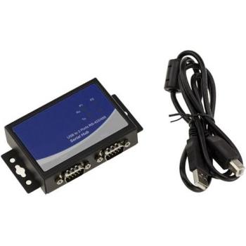 Boîtier métallique pour adaptateur USB → RS422/RS485 (2 ports)