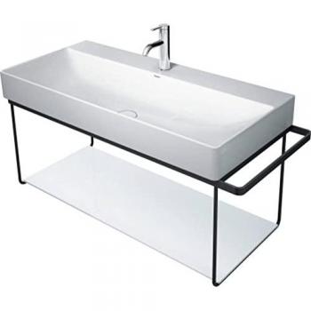Inserto de vidrio blanco Duravit DuraSquare para consola de metal 003103/104