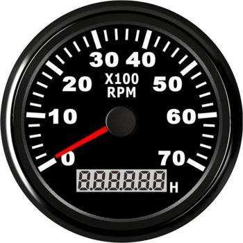 85mm RPM Counter for Boat and Motorcycle 0-7000 RPM