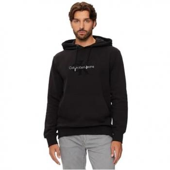 Calvin Klein Jeans Kapuzensweatshirt Chenille Monologo Hoodie Herren XL