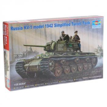 Panzer Russe KV-1, 1942, Modèle à Tourelle Simplifiée