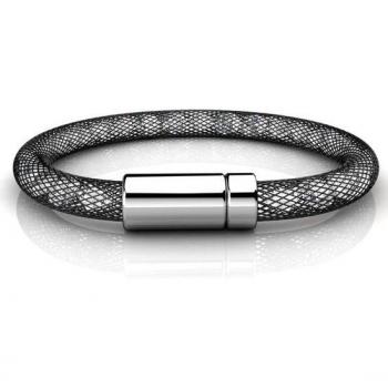 Luxuriöses Schwarz Mesh Armband