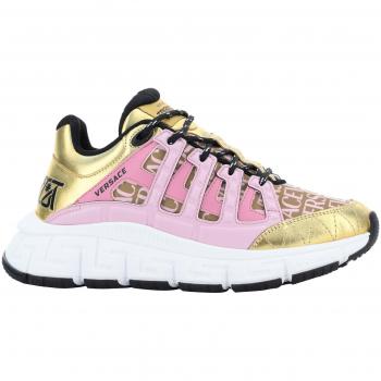 Sneakers Donna Versace Trigreca Oro, Rosa