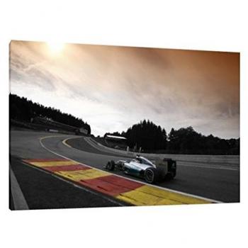 Lewis Hamilton Motorsport Portrait – 30x20 Mercedes Race Day Artwork