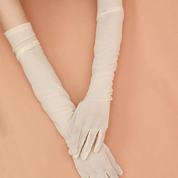 55CM Cosplay Lace Long Gloves