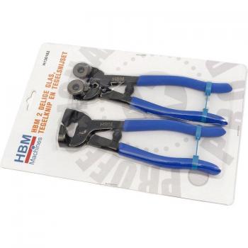 HBM 2 pièces pour découpe de verre et de tuiles