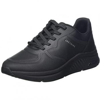 Sneaker Skechers Mile Makers Damen Arch Fit schwarz Gr. 40