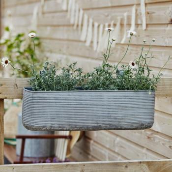 Grey Iron Window Box by Matlock