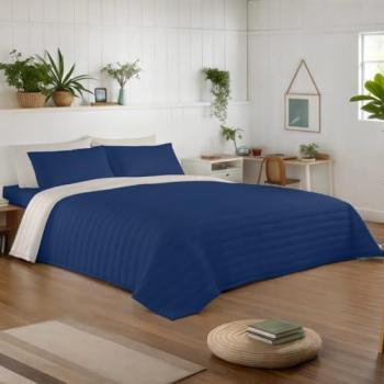 Boutique Copriletto Bicolor Naturale