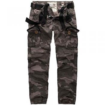 Surplus Slimmy Pantalons Noir XL