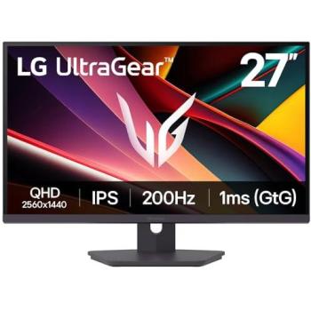LG 27G610A‑B 2560×1440 Quad HD Screen