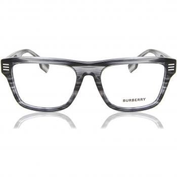 Montura Burberry 55 Transparentes para Hombre