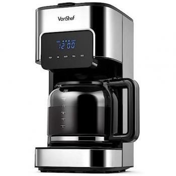 VonShef 1.5L Electric Coffee Machine