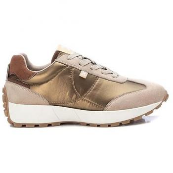 Zapatillas combinadas dorado Xti para mujer 142008