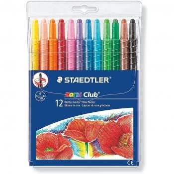 STAEDTLER Noris Wax Crayon Twister 12 Pack