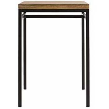Table Carrée Miliboo L70 Manguier Noir