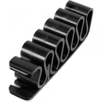 Tru Components Clip fermacavi autoadesivo Nero 8 mm (max) 1 pz