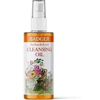 Badger Balm Olio per la Pulizia del Viso al Fico della Cina, 59 ml