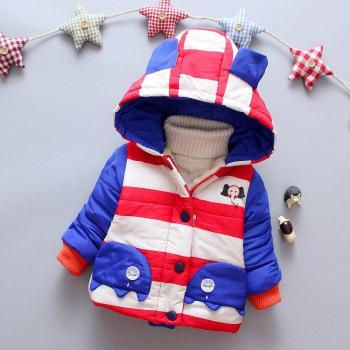 Plus Samt Jacke für Jungen